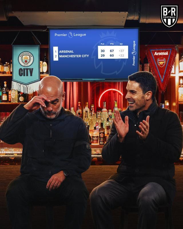 【英超】阿森纳领跑7分！枪手胜，曼城平保级队